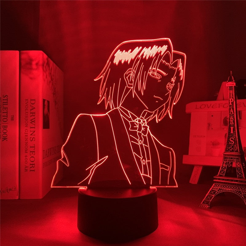 Chrollo Lucilfer 3D LED Illusion Lamp - Hunter x Hunter Acrylic Night Light