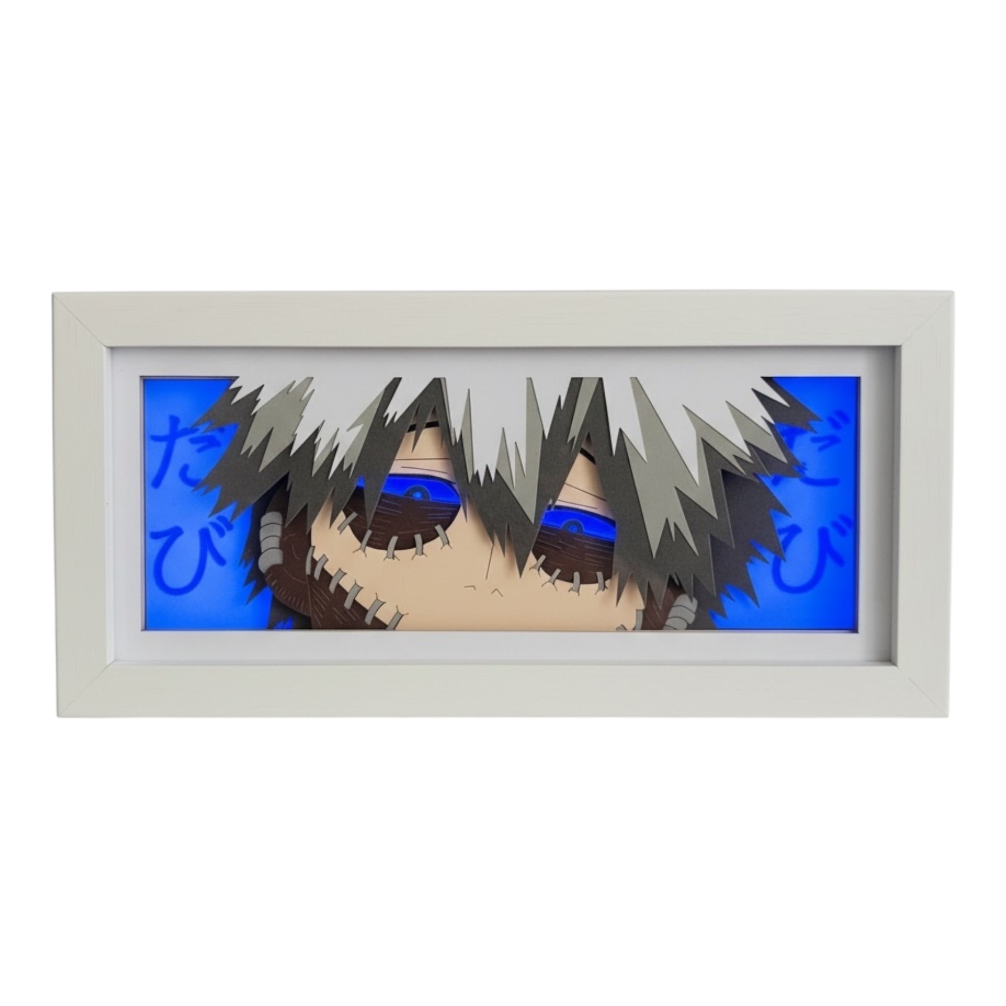 Dabi 3D LED Shadow Box Lamp - My Hero Academia Anime Lightbox