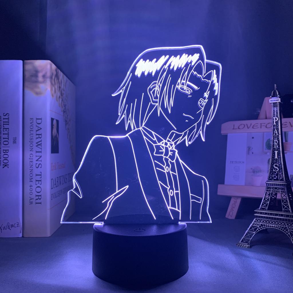 Chrollo Lucilfer 3D LED Illusion Lamp - Hunter x Hunter Acrylic Night Light