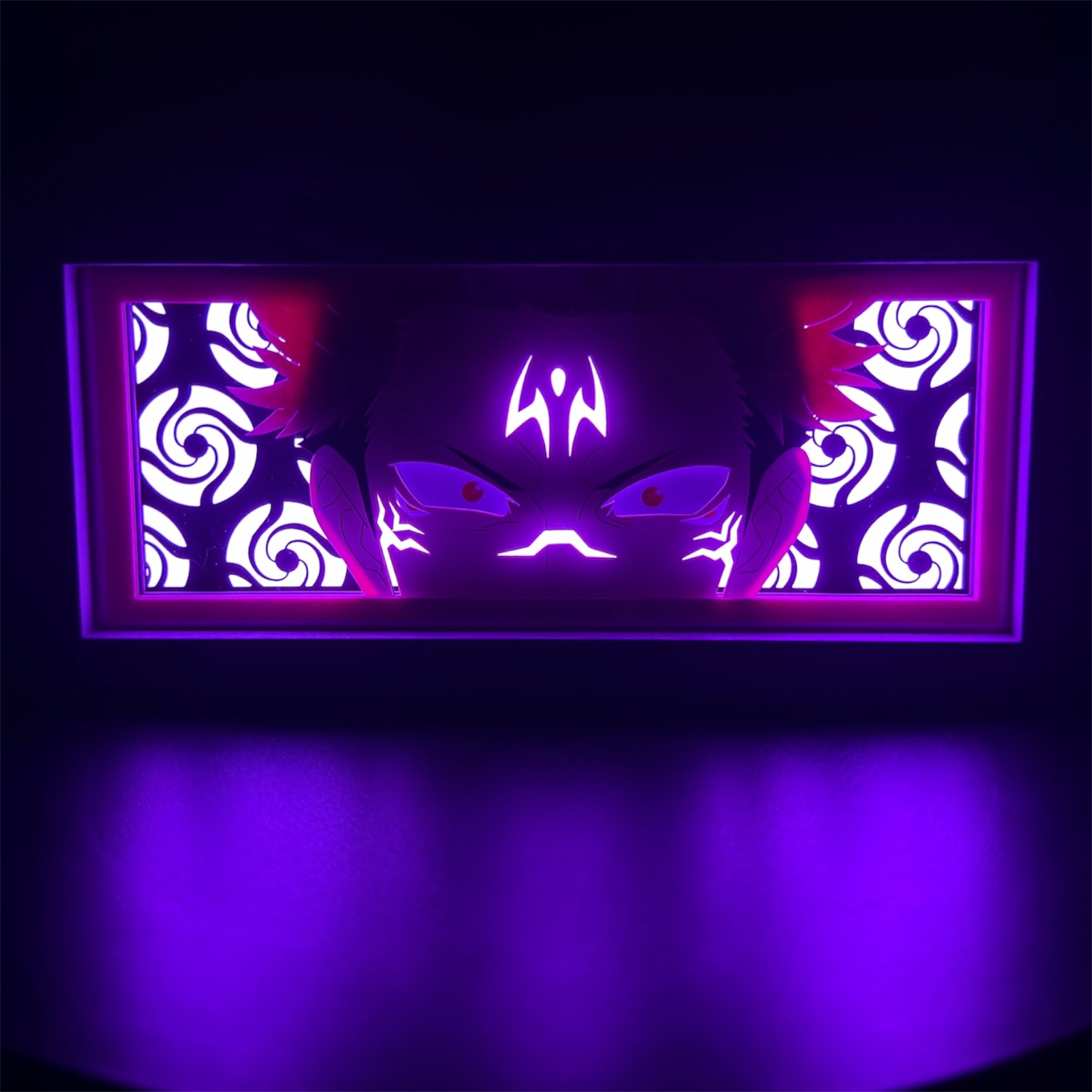 Ryomen Sukuna 3D LED Shadow Box Lamp - Jujutsu Kaisen Anime Lightbox