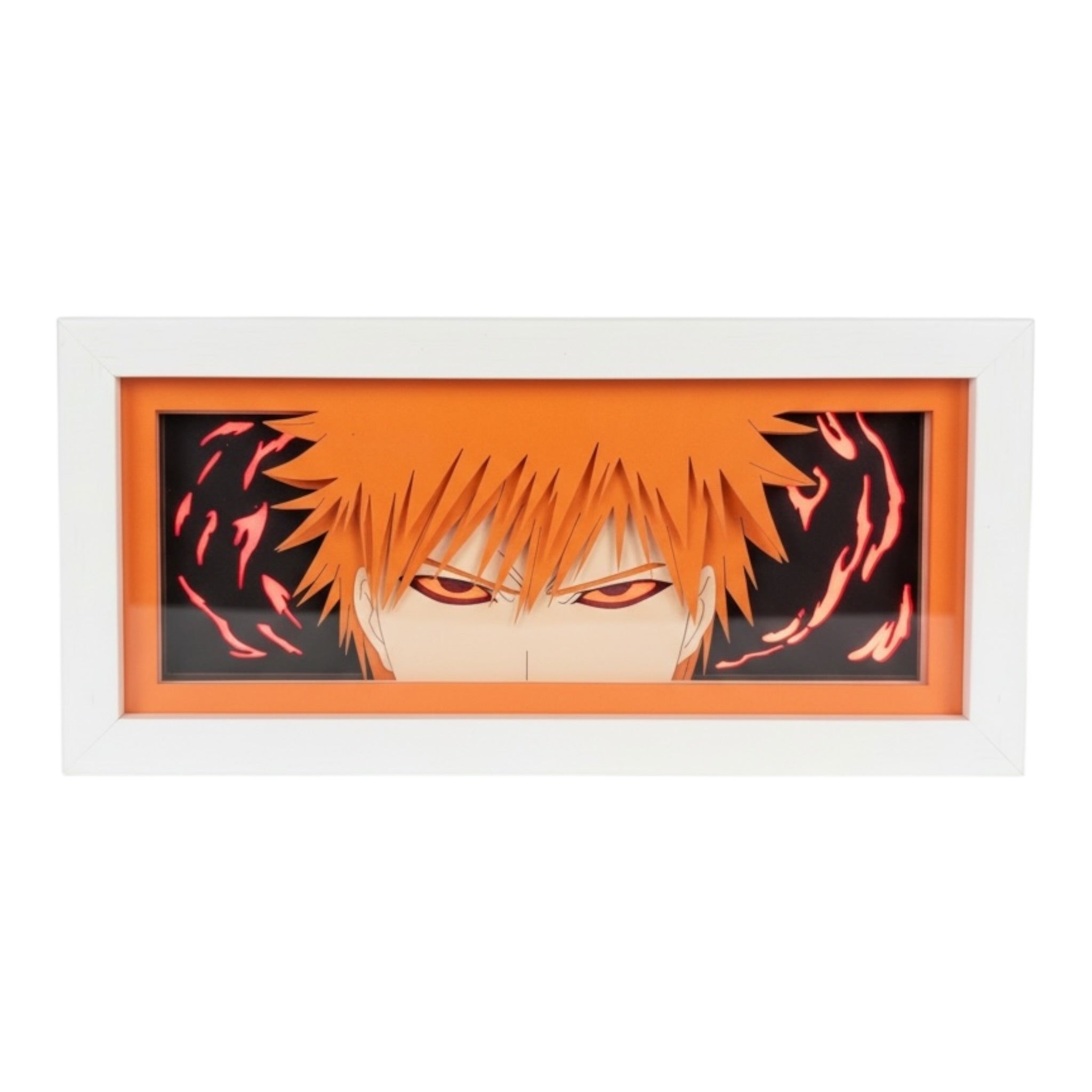 Ichigo Kurosaki 3D LED Shadow Box Lamp - Bleach Anime Lightbox
