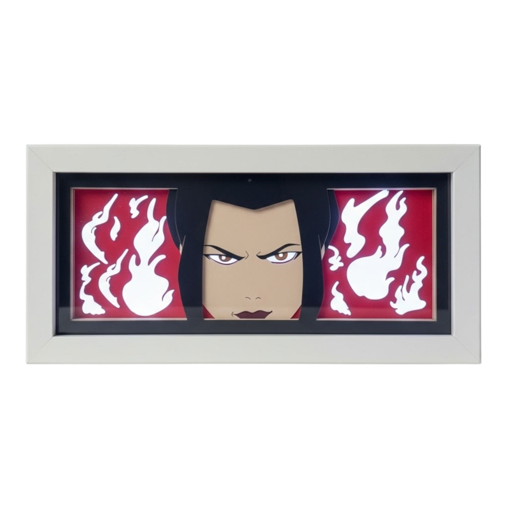 Azula 3D LED Shadow Box Lamp - Avatar: The Last Airbender Anime Lightbox