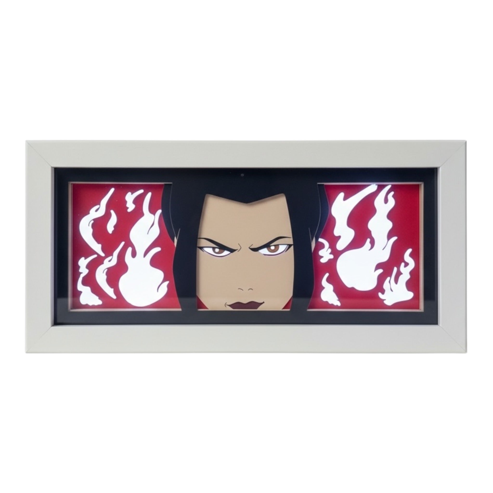 Azula 3D LED Shadow Box Lamp - Avatar: The Last Airbender Anime Lightbox