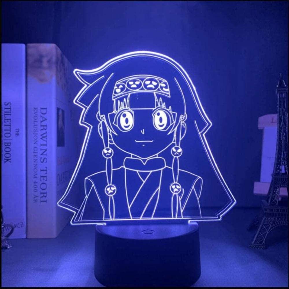Alluka Zoldyck 3D LED Illusion Lamp - Hunter x Hunter Acrylic Night Light