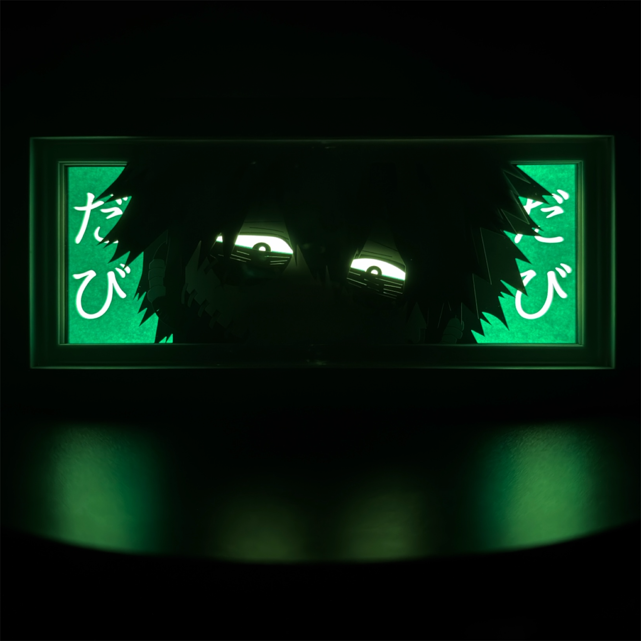 Dabi 3D LED Shadow Box Lamp - My Hero Academia Anime Lightbox