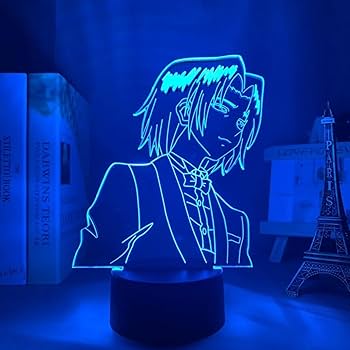 Chrollo Lucilfer 3D LED Illusion Lamp - Hunter x Hunter Acrylic Night Light