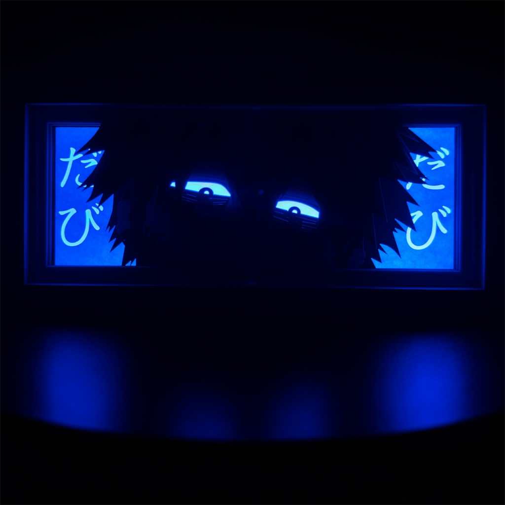 Dabi 3D LED Shadow Box Lamp - My Hero Academia Anime Lightbox