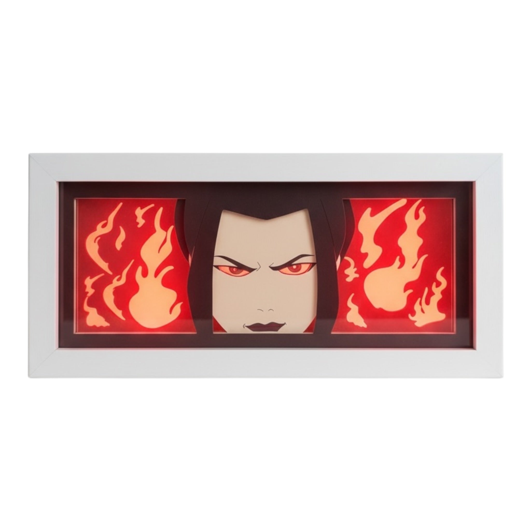 Azula 3D LED Shadow Box Lamp - Avatar: The Last Airbender Anime Lightbox