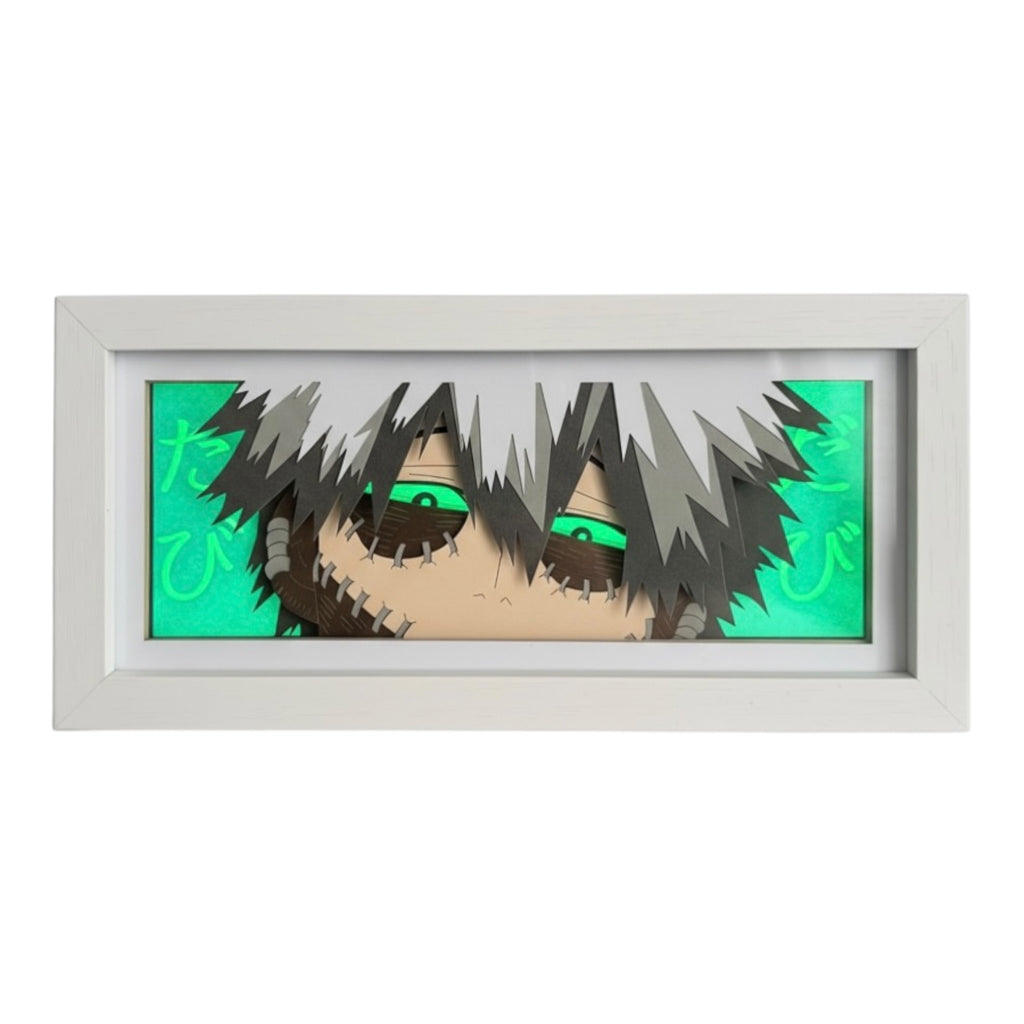 Dabi 3D LED Shadow Box Lamp - My Hero Academia Anime Lightbox