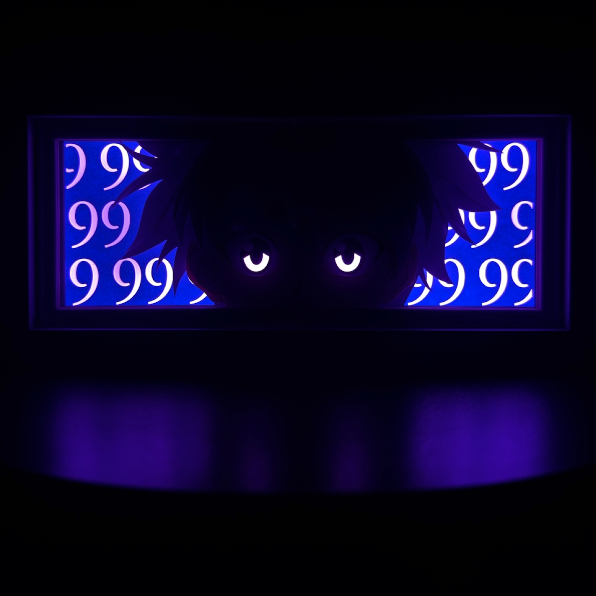 Killua Zoldyck 3D LED Shadow Box Lamp - Hunter x Hunter Anime Lightbox