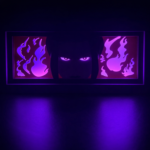Azula 3D LED Shadow Box Lamp - Avatar: The Last Airbender Anime Lightbox