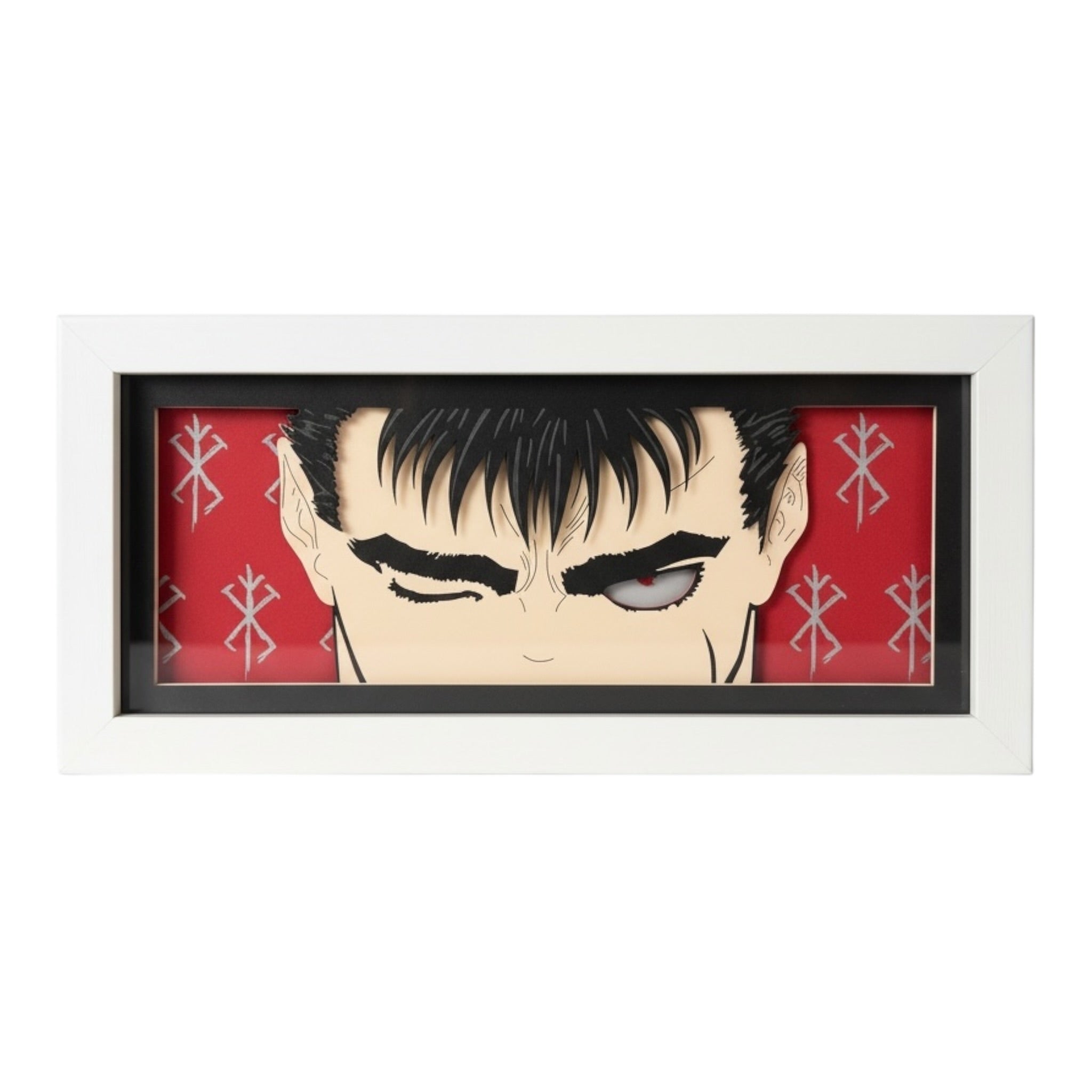 Guts 3D LED Shadow Box Lamp - Berserk Anime Lightbox
