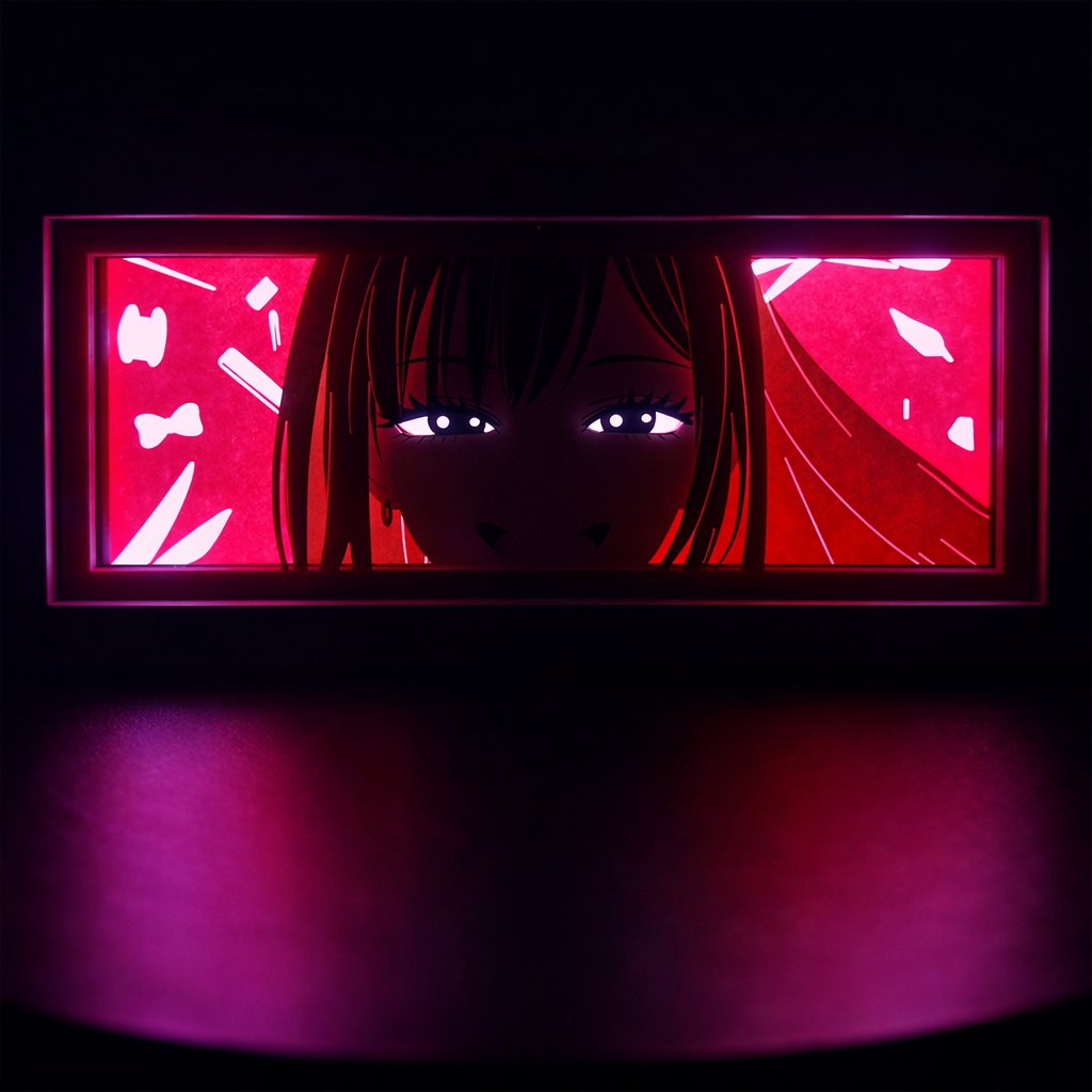 Marin Kitagawa 3D LED Shadow Box Lamp - My Dress-Up Darling Anime Lightbox