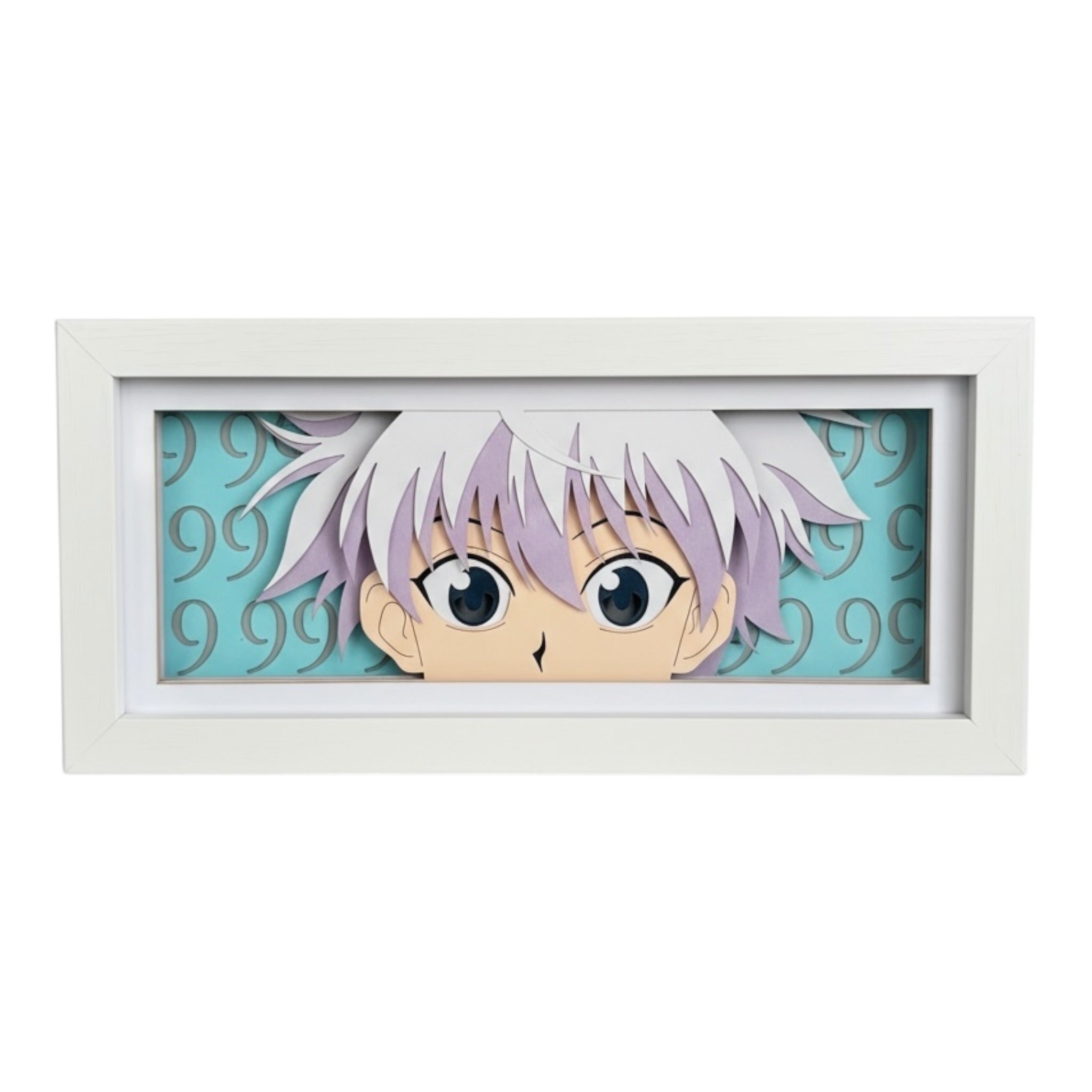 Killua Zoldyck 3D LED Shadow Box Lamp - Hunter x Hunter Anime Lightbox
