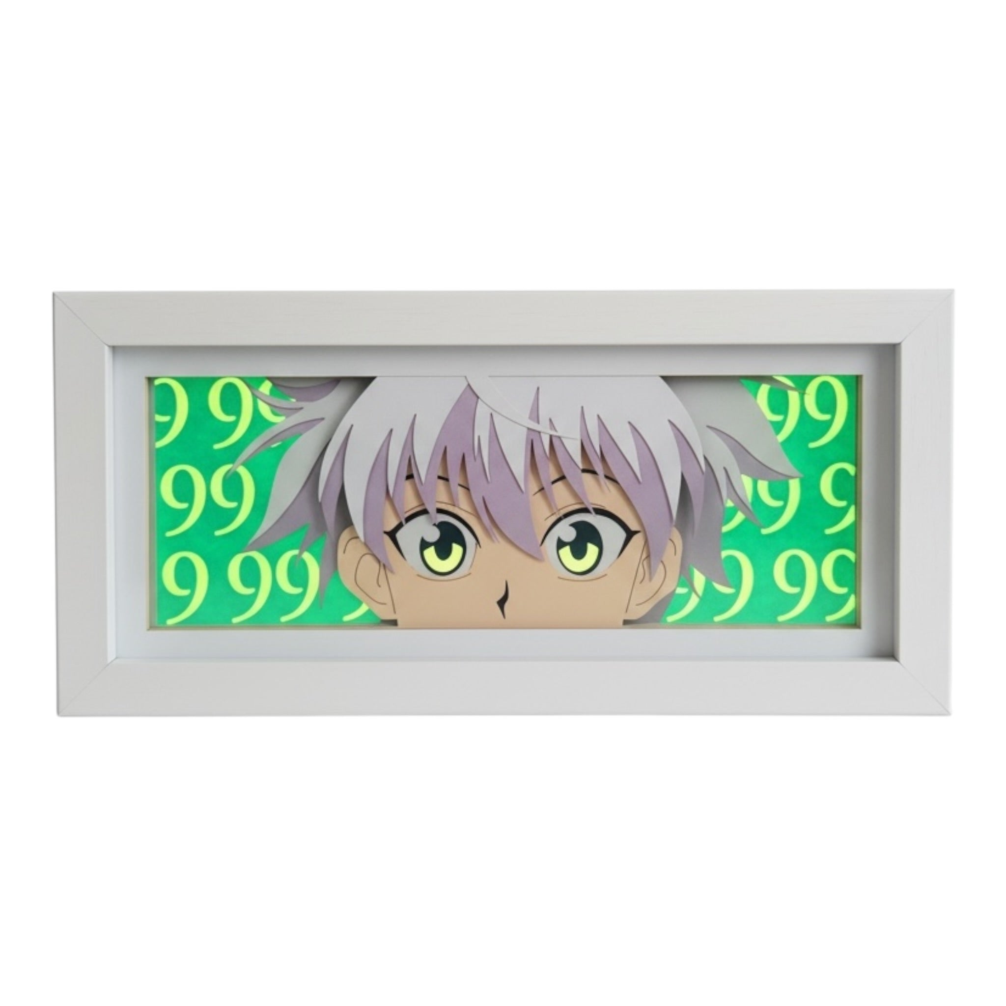 Killua Zoldyck 3D LED Shadow Box Lamp - Hunter x Hunter Anime Lightbox