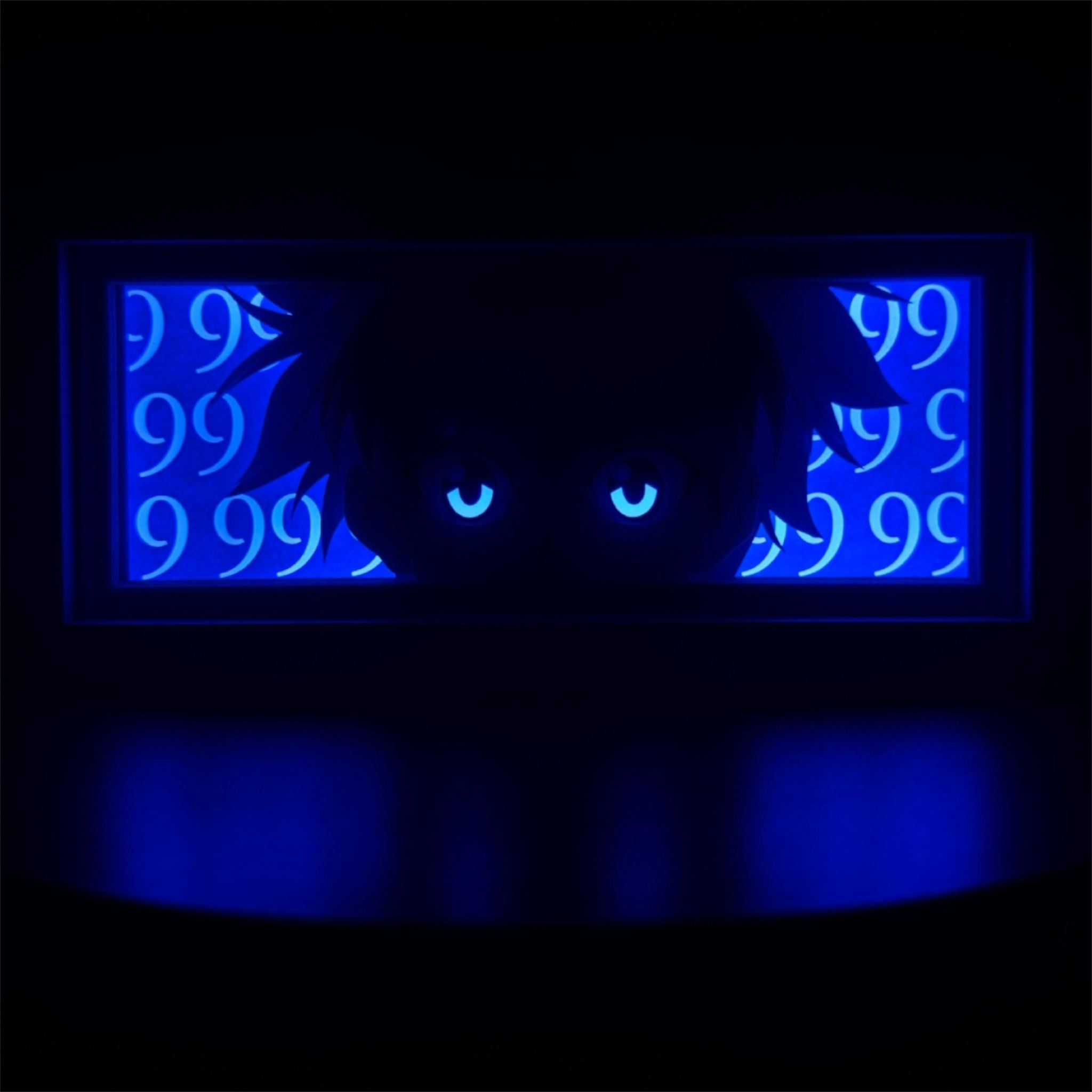 Killua Zoldyck 3D LED Shadow Box Lamp - Hunter x Hunter Anime Lightbox