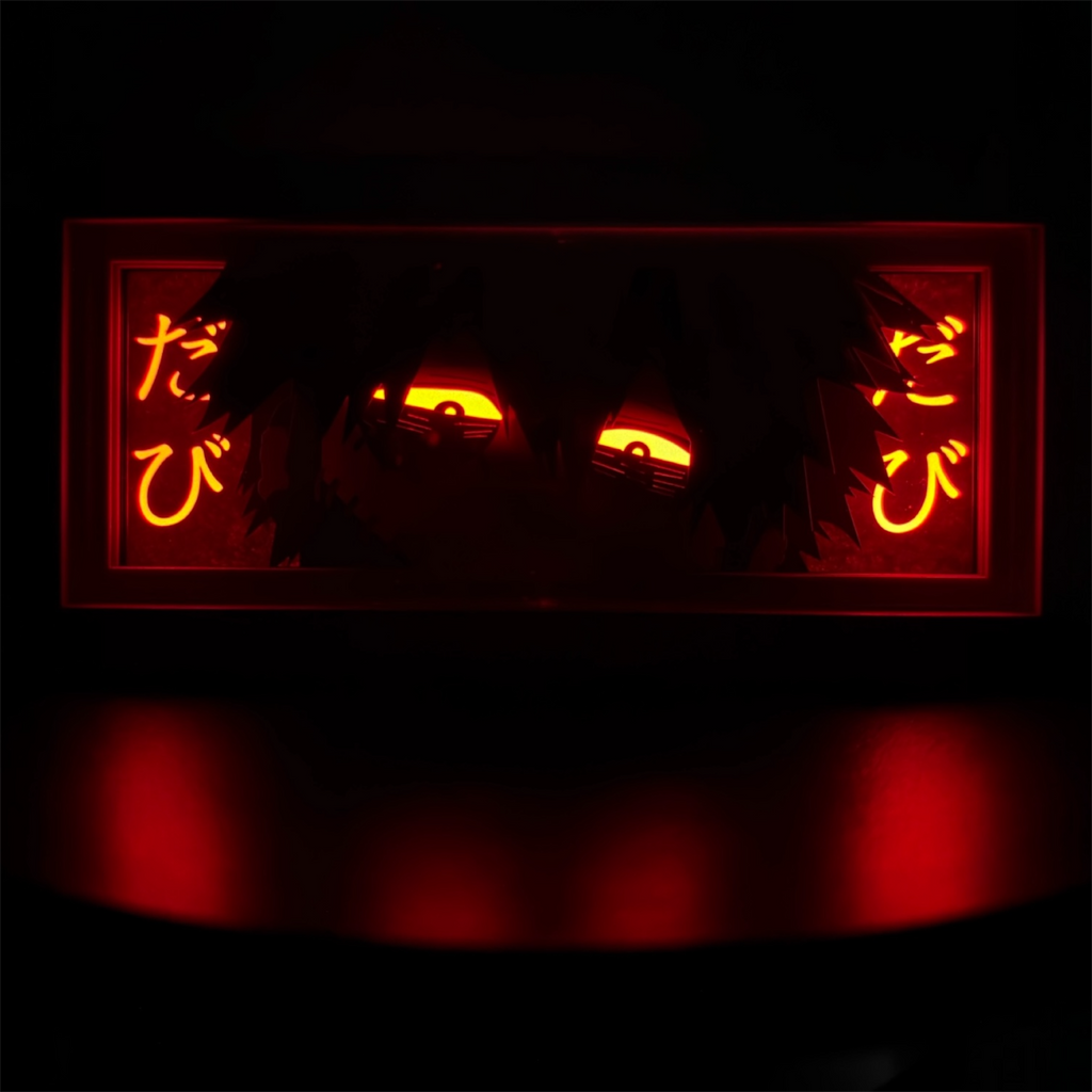 Dabi 3D LED Shadow Box Lamp - My Hero Academia Anime Lightbox