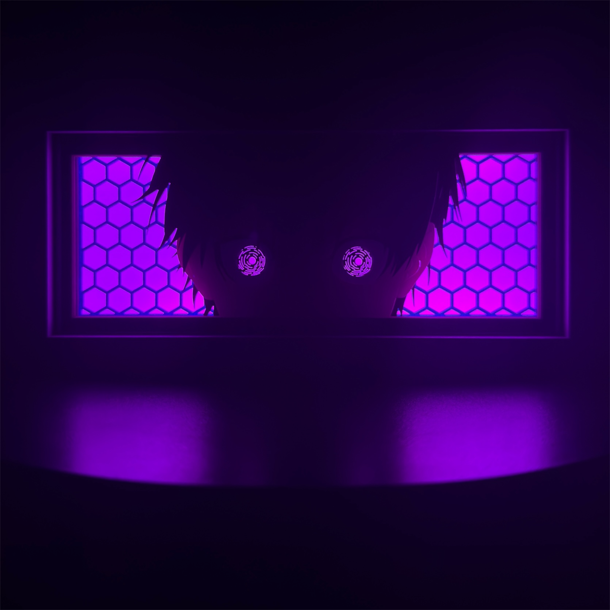 Isagi Yoichi 3D LED Shadow Box Lamp - Blue Lock Anime Lightbox