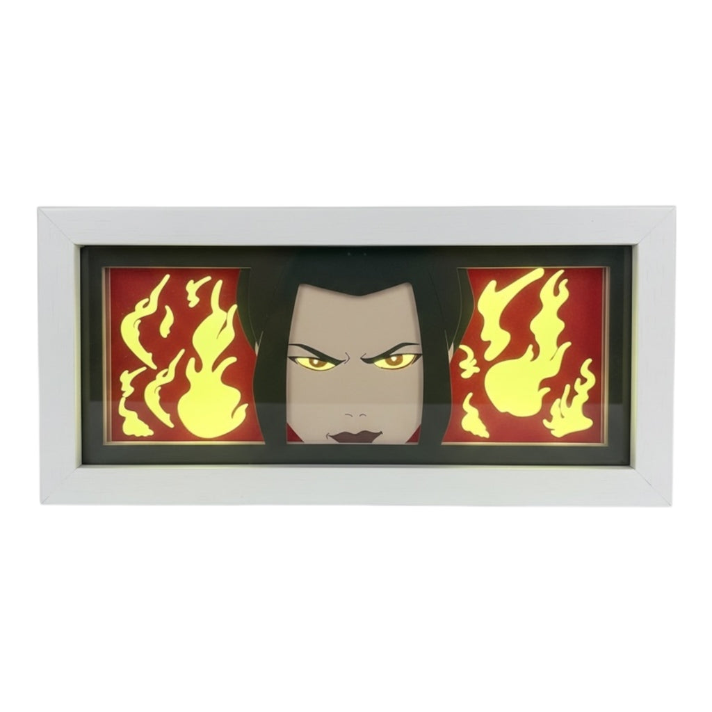 Azula 3D LED Shadow Box Lamp - Avatar: The Last Airbender Anime Lightbox