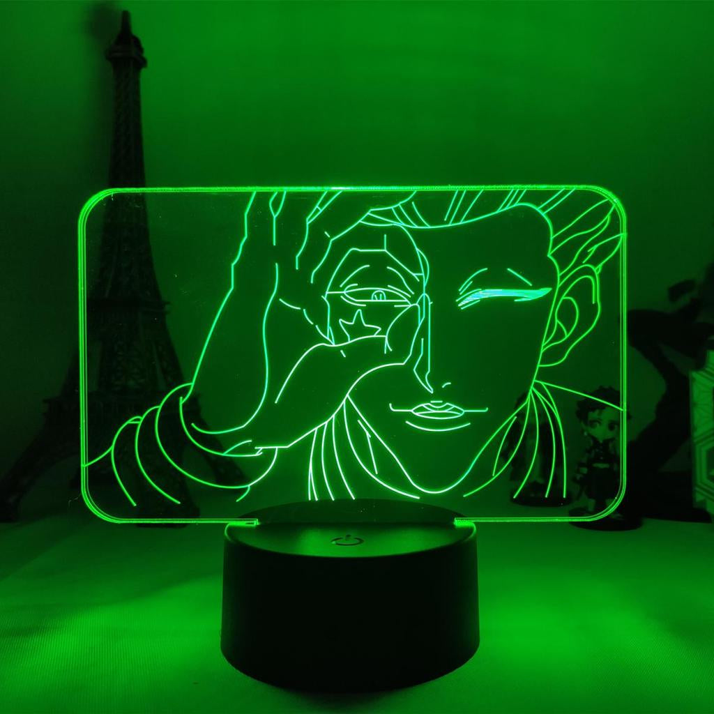 Hisoka Morow (Magician's Gaze) 3D LED Illusion Lamp - Hunter x Hunter Phantom Troupe Night Light