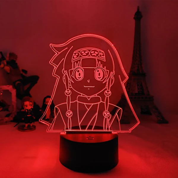 Alluka Zoldyck 3D LED Illusion Lamp - Hunter x Hunter Acrylic Night Light